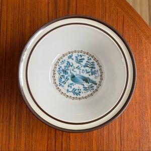 Noritake Stoneware Bluebird Bowl